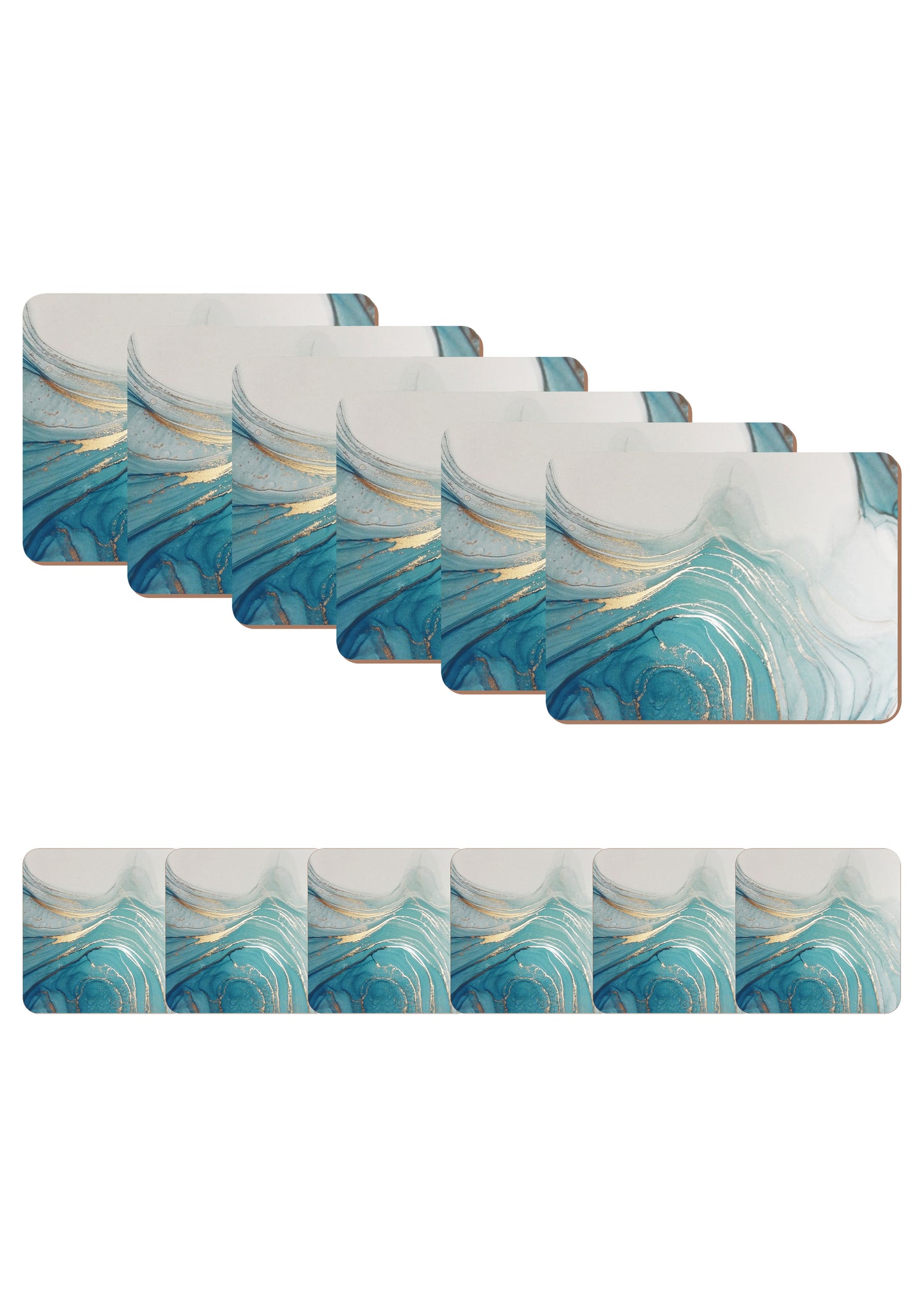 Aqua Placemats