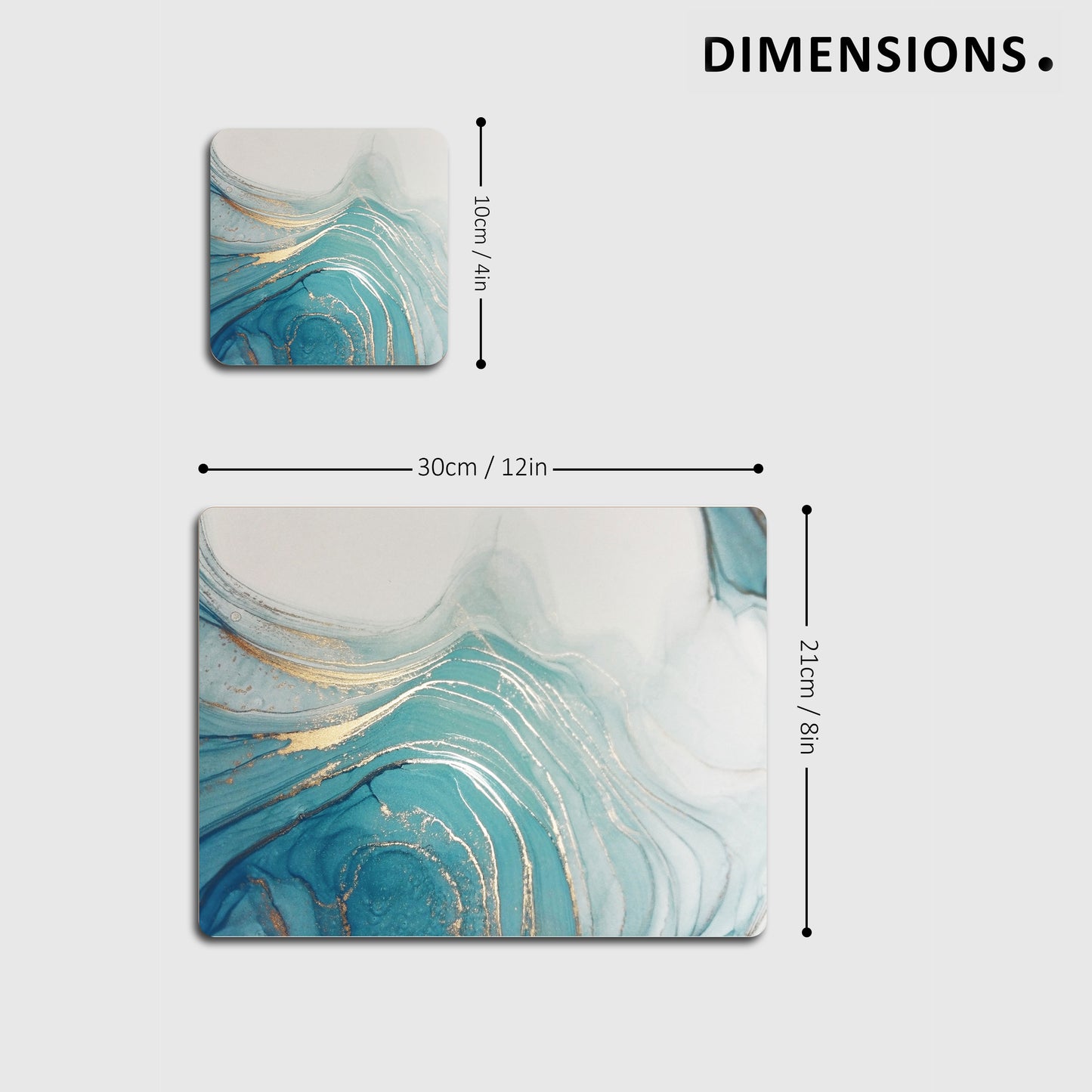 Aqua Placemats