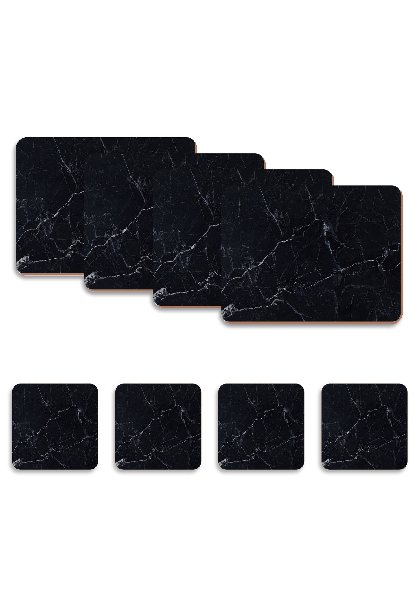 Black Marble Placemats