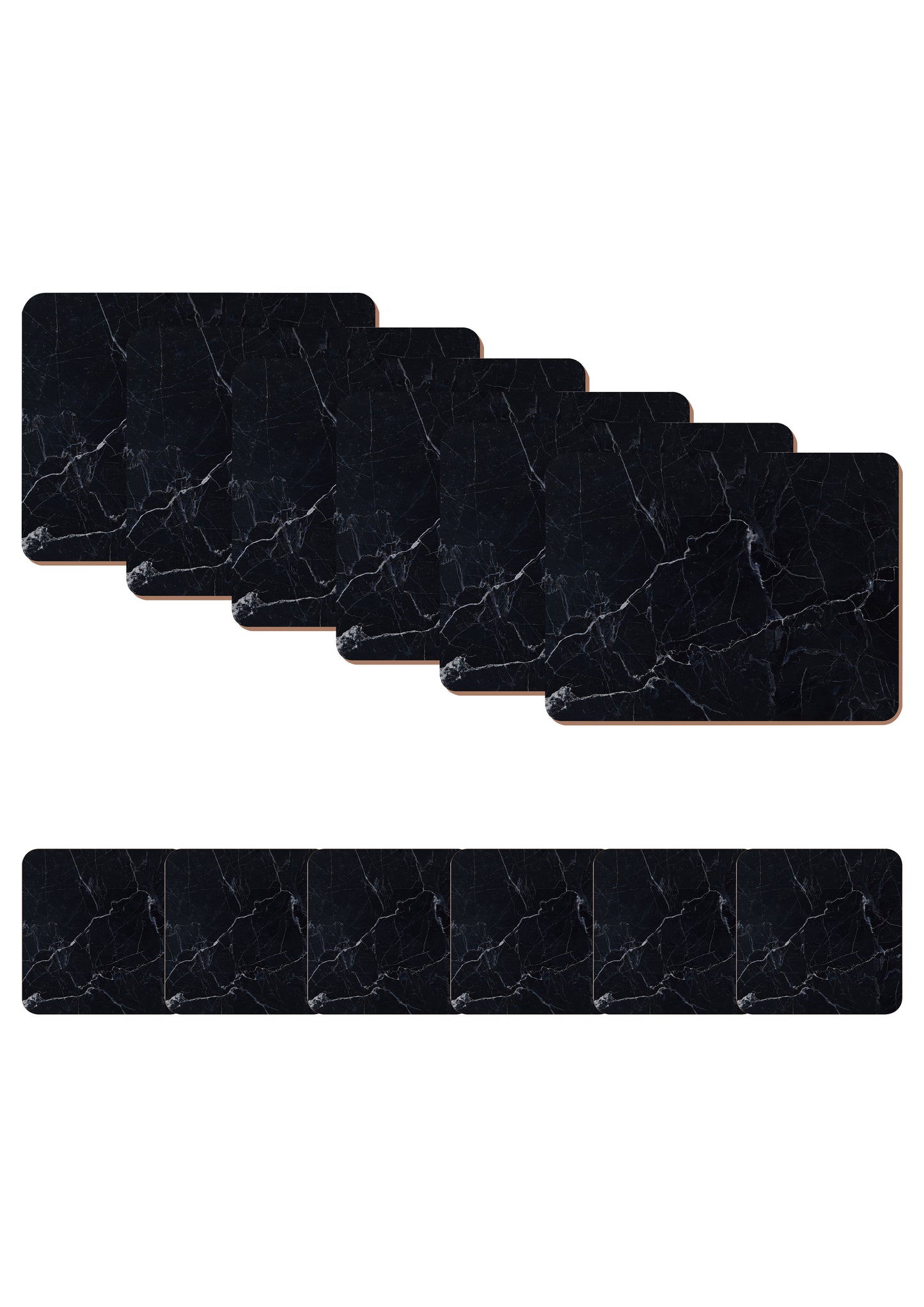 Black Marble Placemats