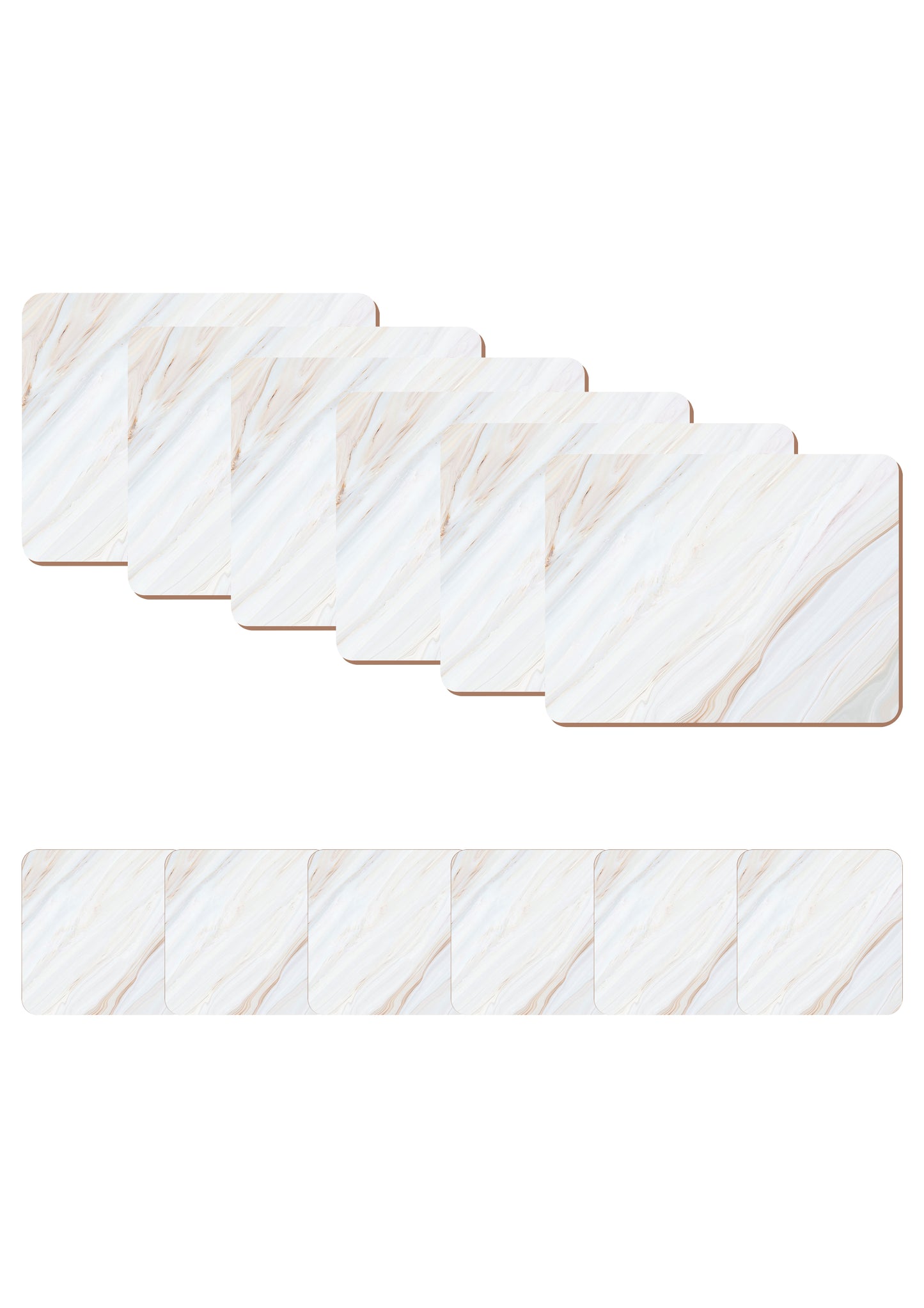 Brown Marble Placemats