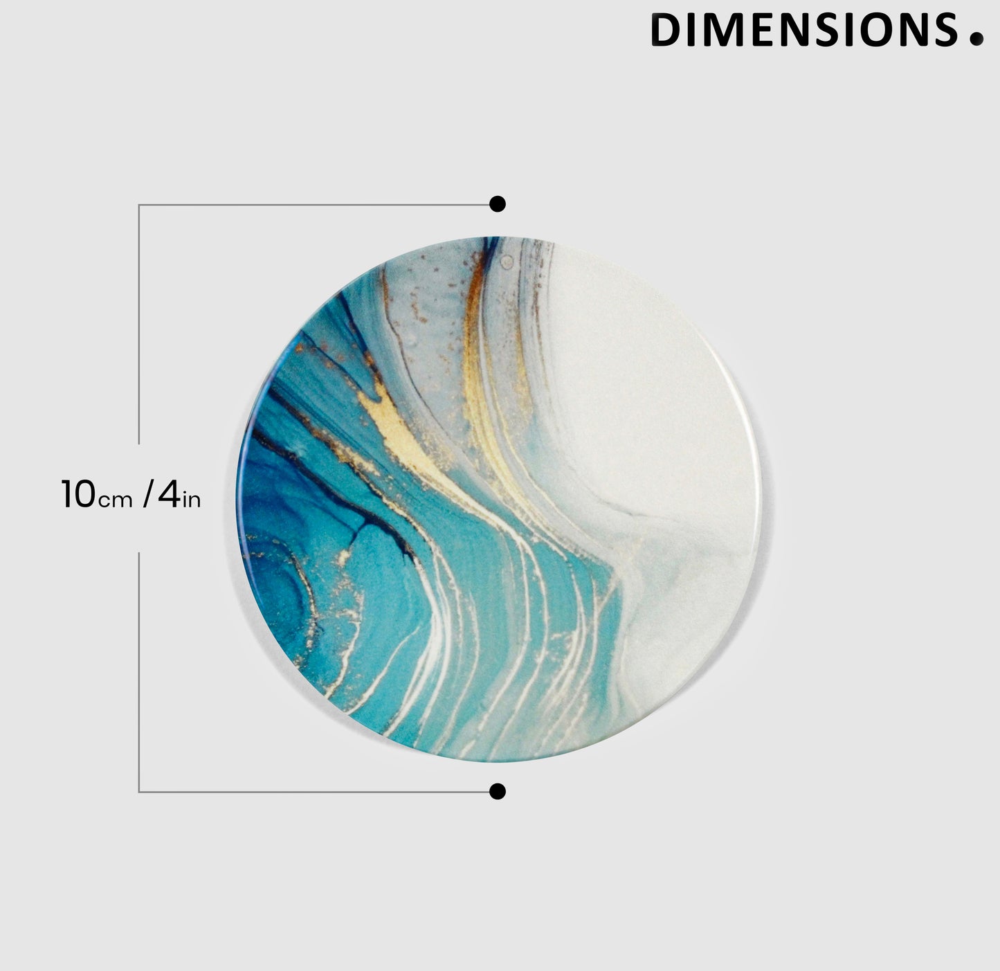 Aqua Gloss Coasters