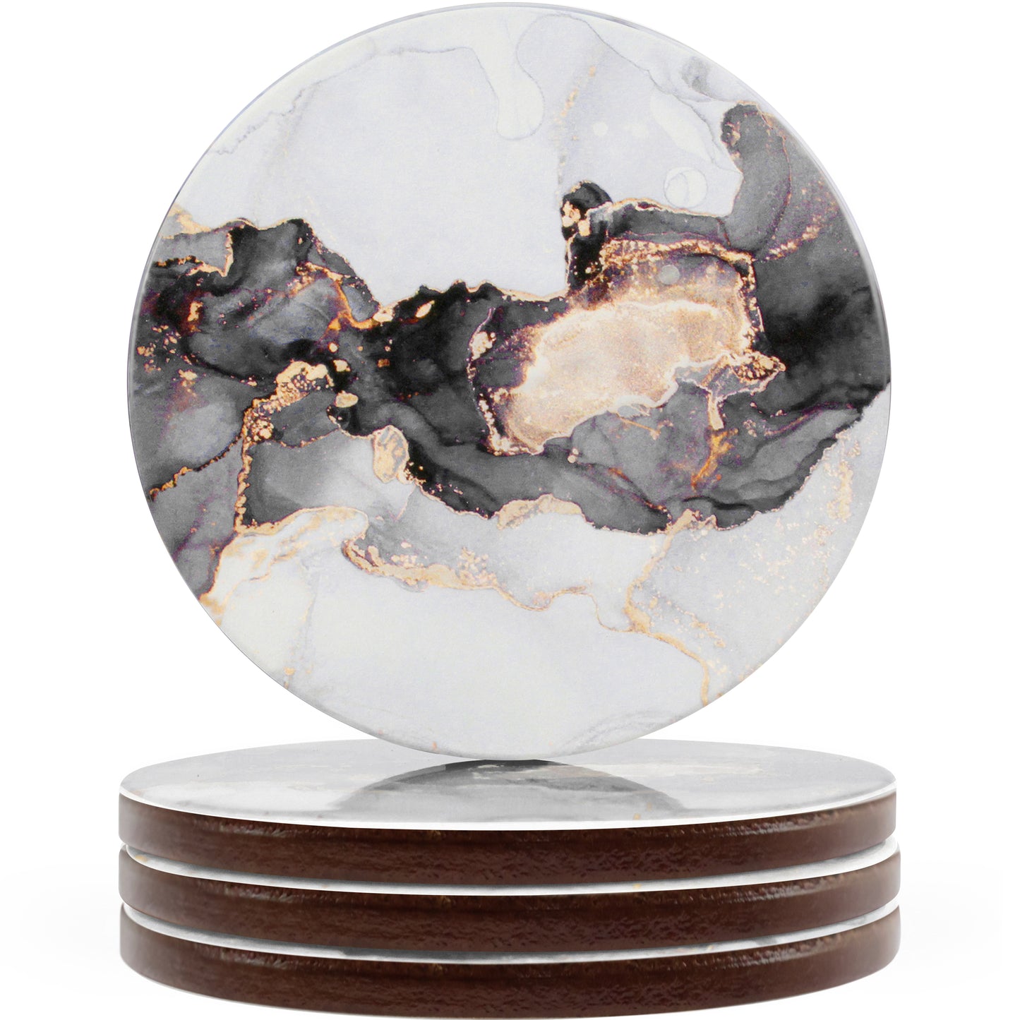 Arctic Gloss Coasters