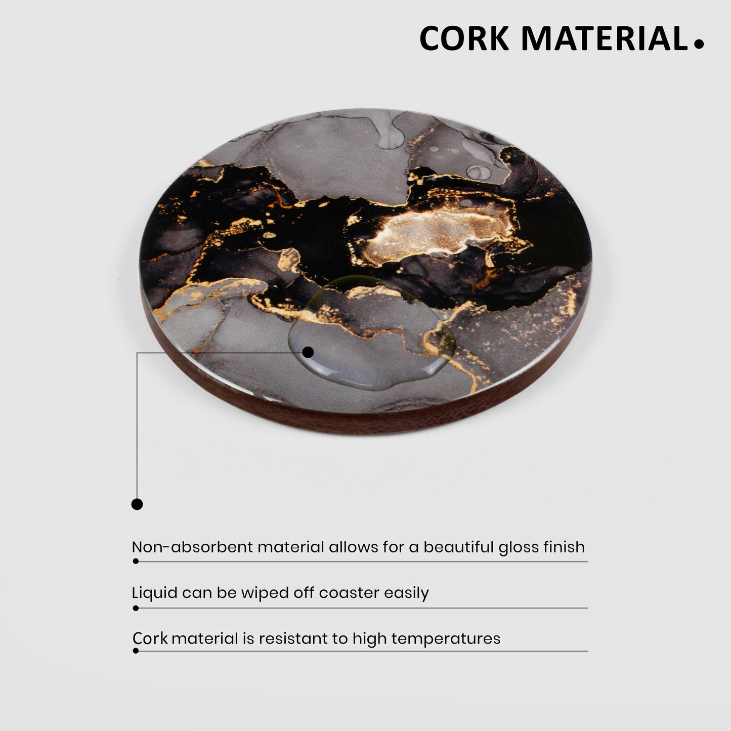 Night Gloss Coasters