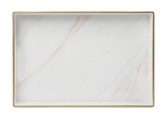 Brown Marble Serving Tray