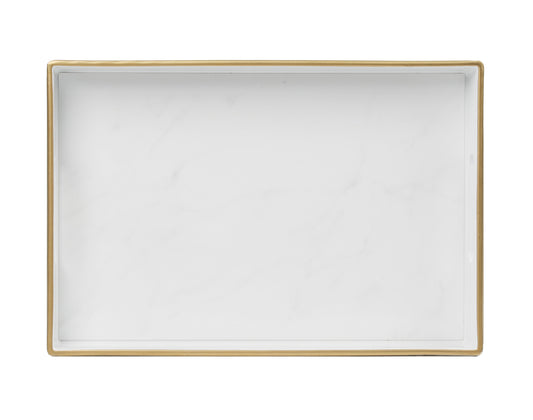 White Marble Serving Tray